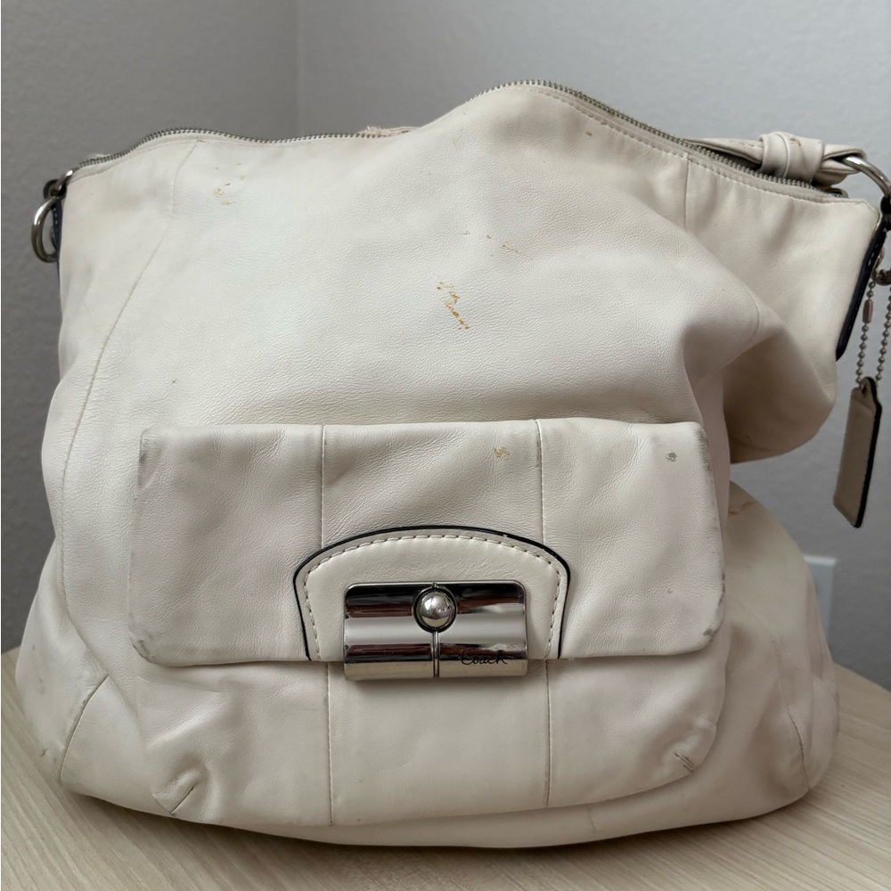 Coach Kristin Leather Hobo Bag